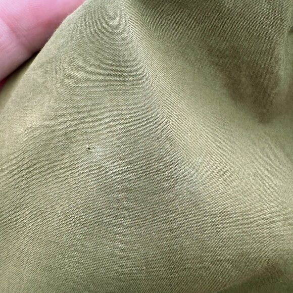 Ulla Johnson "Celia" Dress in Khaki Green, size 12 - Picture 9 of 11